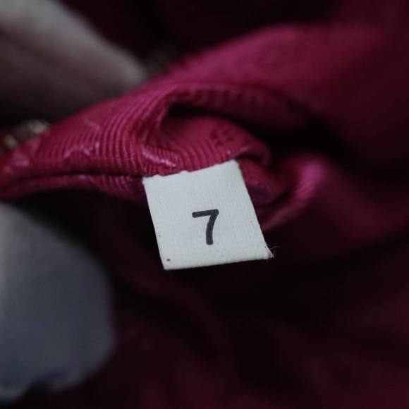 PRADA Shoulder Bag Nylon Leather Pink Auth yk8547 - Picture 10 of 16